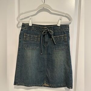 American Eagle Denim Jean Skirt